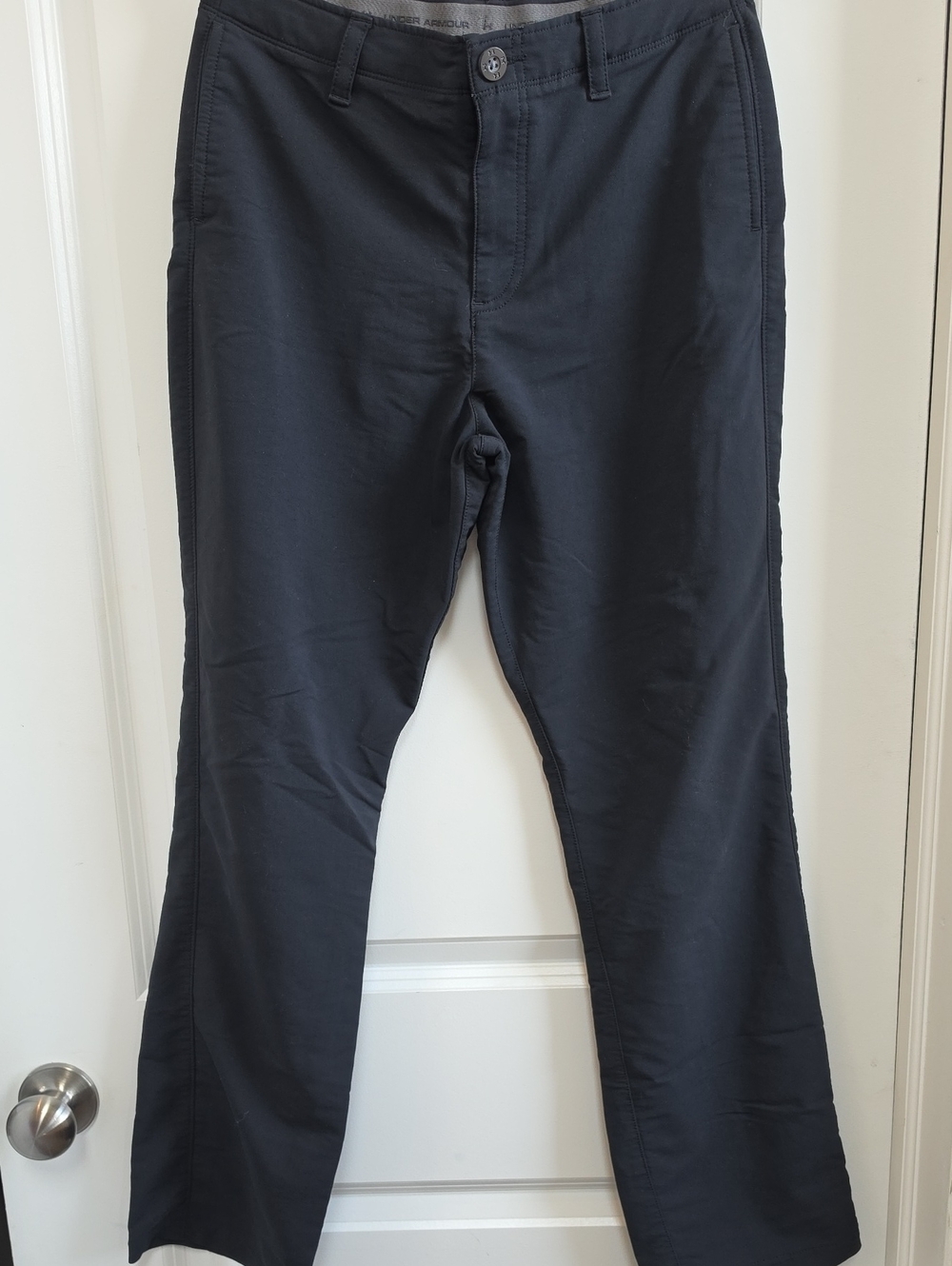 Under Armour Boys' Black Straight Golf Pants